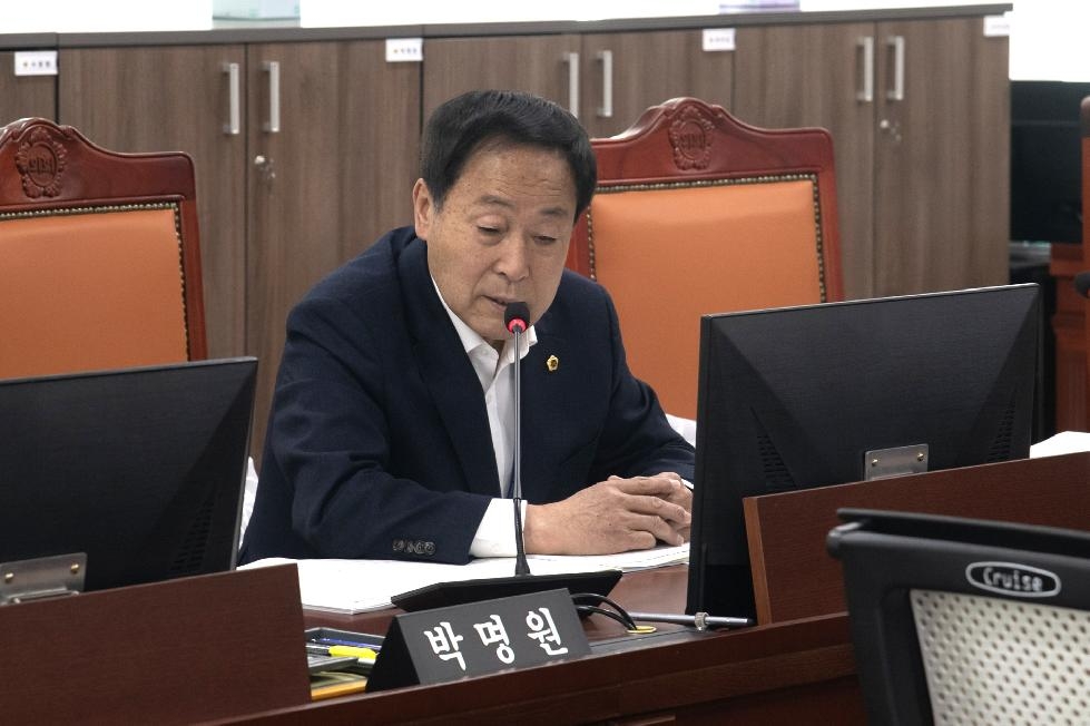 경기도의회 박명원 의원, 지역먹거리계획 수립을 위한 조례 개정 추진