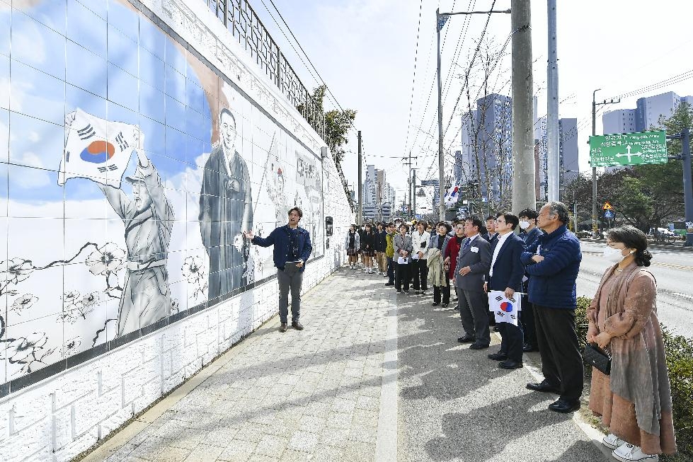 김포활동 독립운동가 기념벽화’로 다시 숨 쉬다