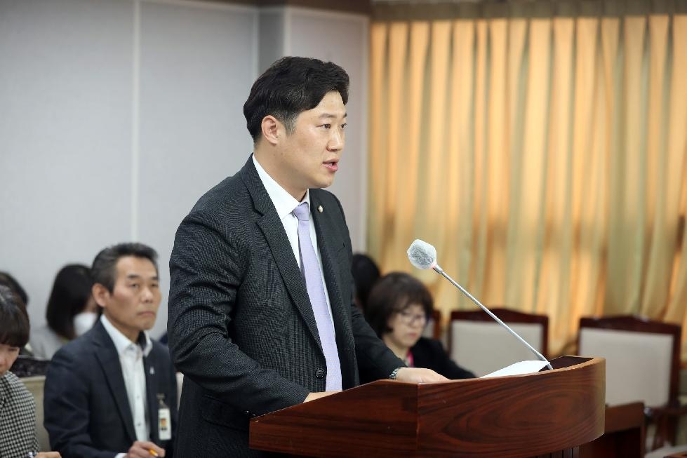 수원시의회 김동은 의원, ‘수원시 차고지 설치의무 면제 조례 일부개정조례