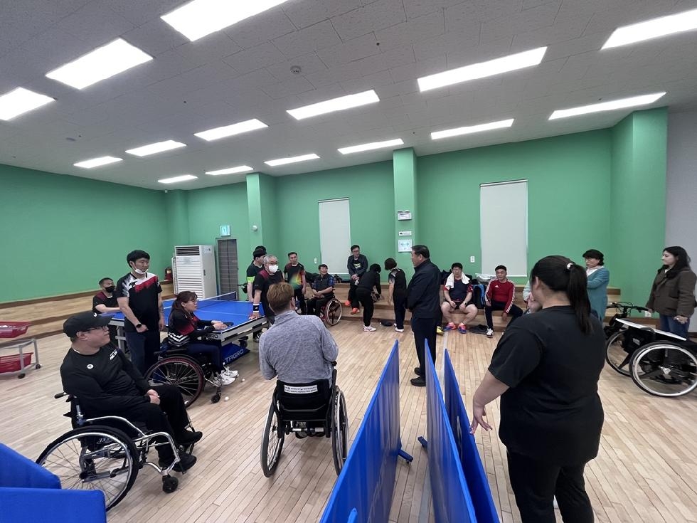 의정부시장애인체육회 2023년 우수선수 정기지원