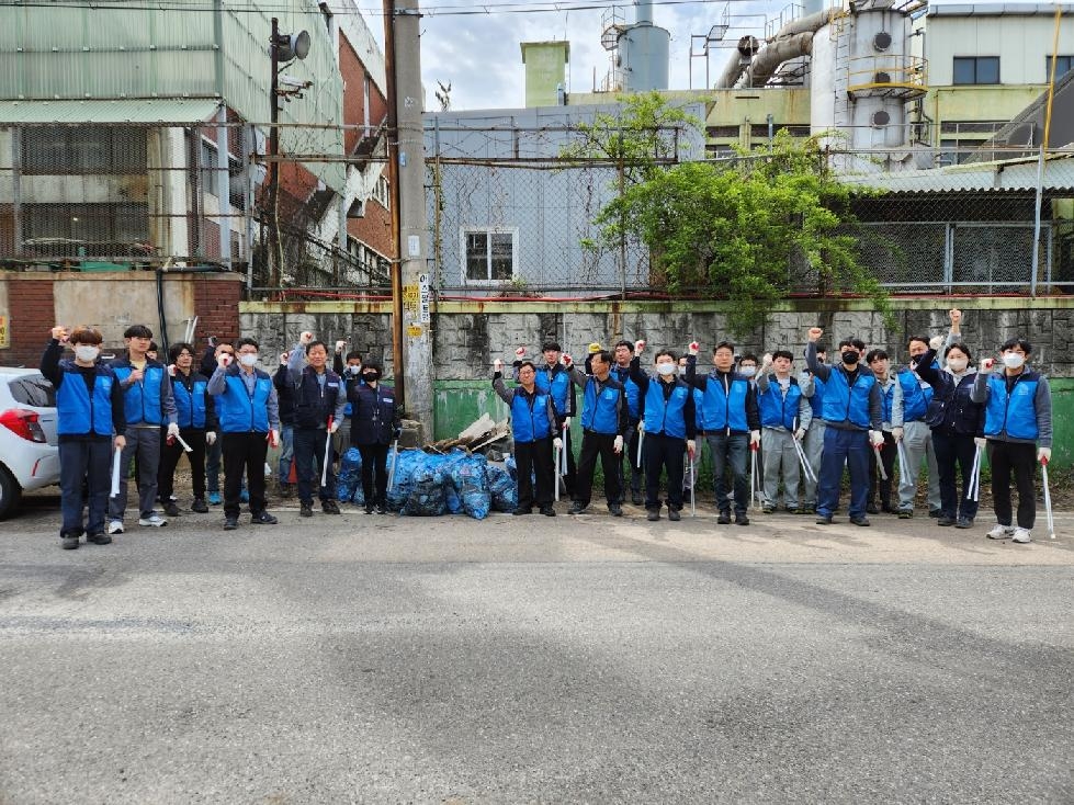 안산시, 아름다운 산업단지 가꾸기…쓰레기 수거·환경정화 캠페인 실시