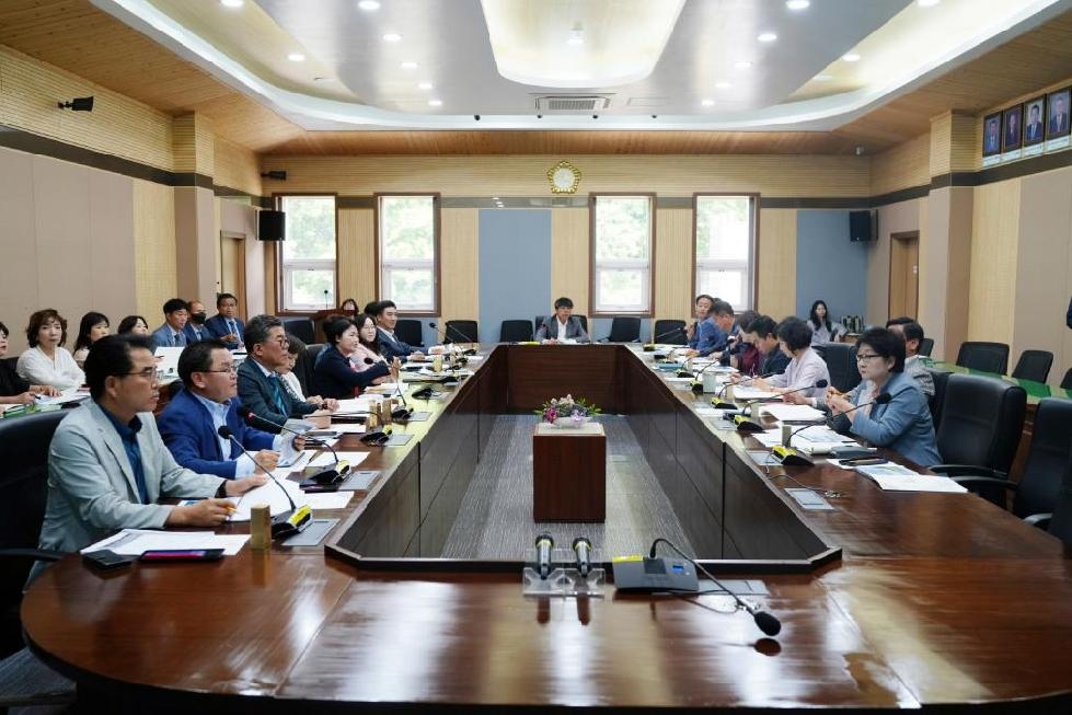평택시의회, 5월 정기 의원 간담회 개최