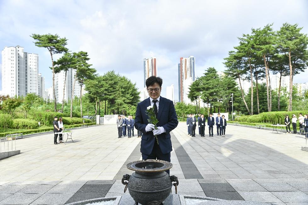 김포시, 6월 6일 ‘제68회 현충일 추념식’ 개최