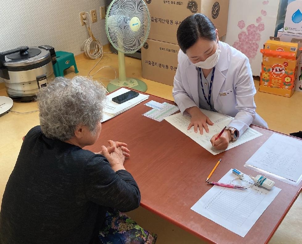 김포시 고촌읍, 황색 경로당서 ‘찾아가는 마을건강교실’ 운영