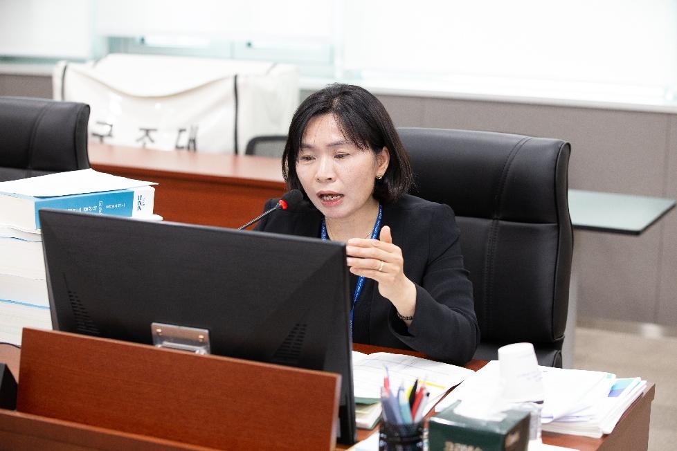 경기도의회 황세주 의원, 예결위에서 후쿠시마 오염수 관련 예산 점검