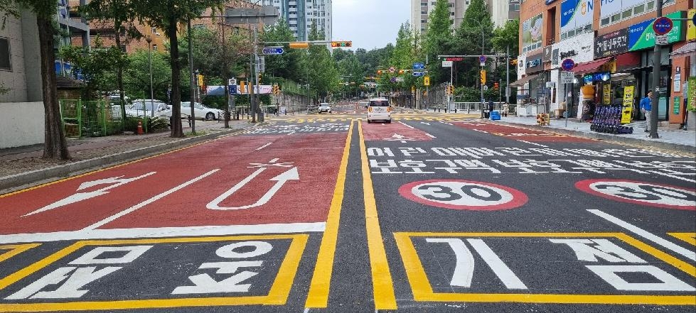 용인시 기흥구, 독정·동막·석성초등교 통학길‘노란색 횡단보도’선제적 설치