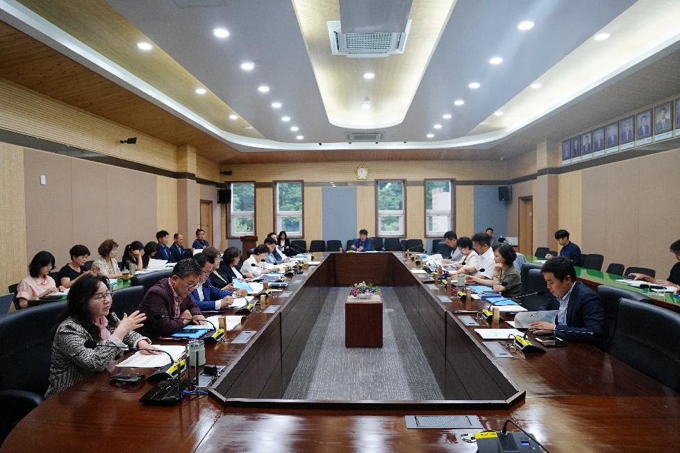 평택시의회, 7월 정기 의원 간담회 개최