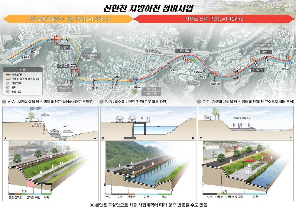 경기도, ‘광주 신현천’ 안전하고 걷고 싶은 하천으로 조성