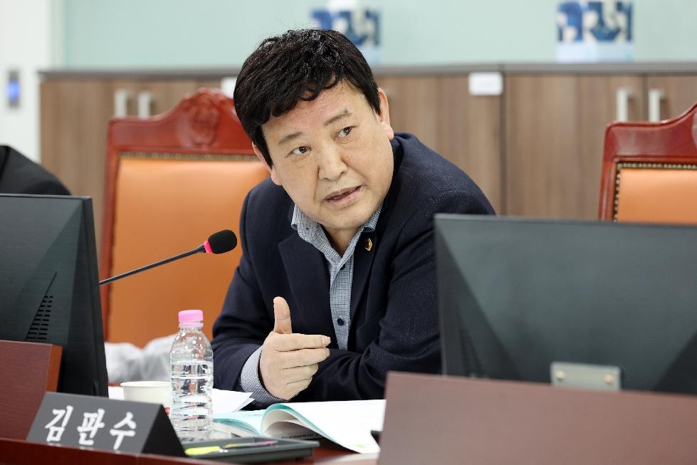 경기도의회 김판수 부의장, 검역병해충 피해예방 지원 조례안 통과