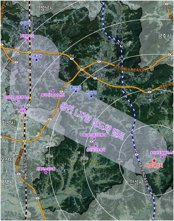 용인시, 반도체 소부장 협력 단지 조성‘속도’…일반산단 물량 확보