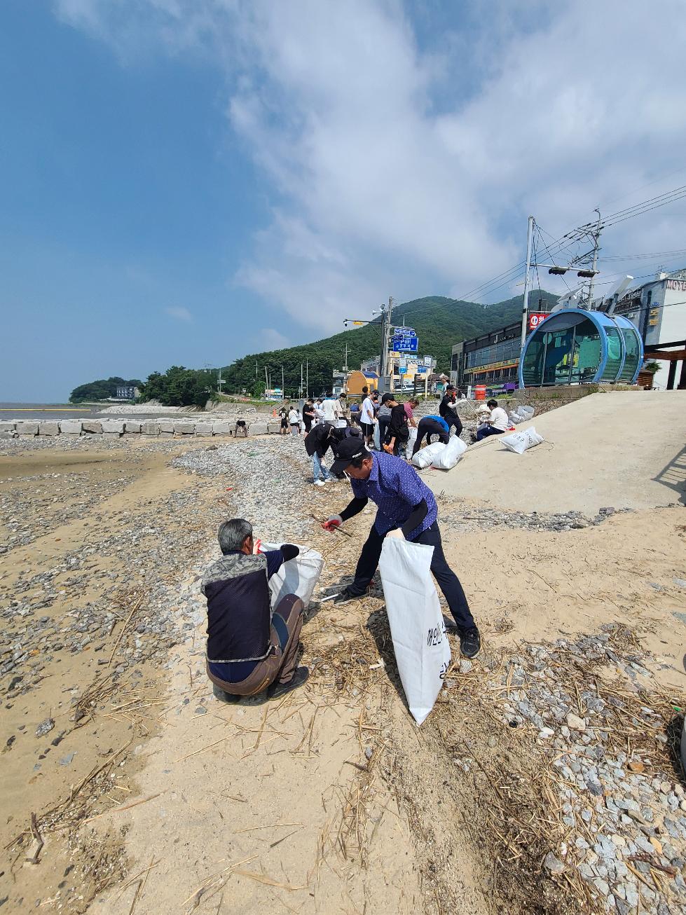 강화군 화도면, 동막해변 해안 쓰레기 수거 활동