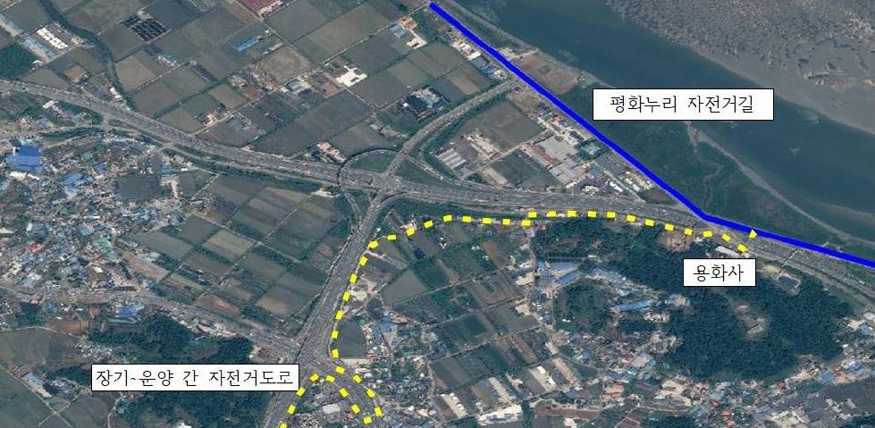 김포시, 장기~운양 간 자전거도로 2.8km 구간 정비