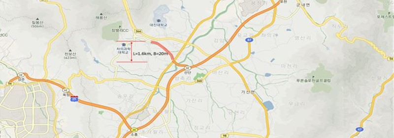 경기도, 포천 선단IC 연결도로 확포장공사 8월 착공. 210억 투입