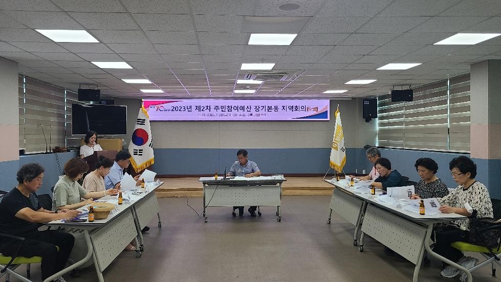 김포시 장기본동, 주민참여예산 제2차 지역회의 개최