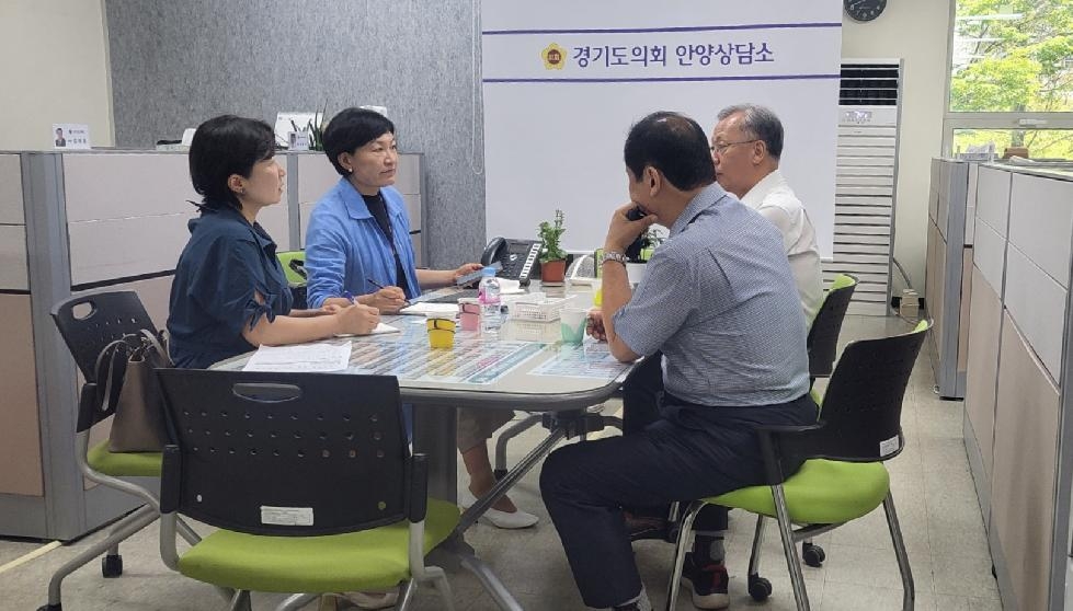 경기도의회 이채명 의원, 벽화그리기 제안 주민 의견 청취