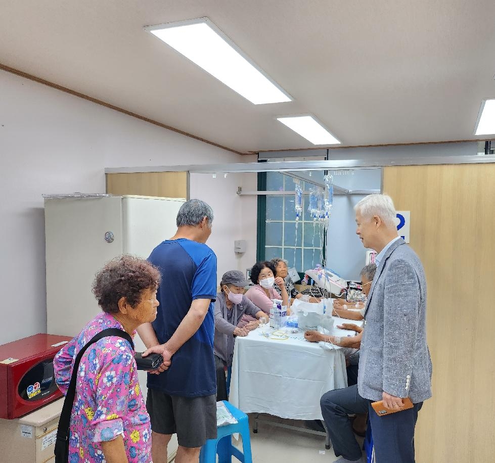서울아산병원-포천시, 관인면 지역 의료봉사