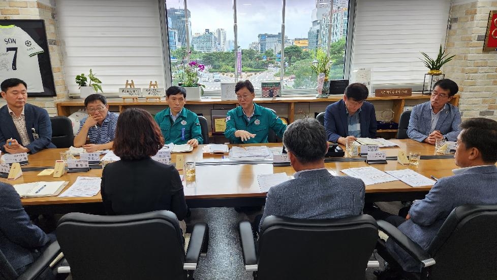 이민근 안산시장, 동장단 정책회의서“예산편성 시 주민 의견 적극 반영”주