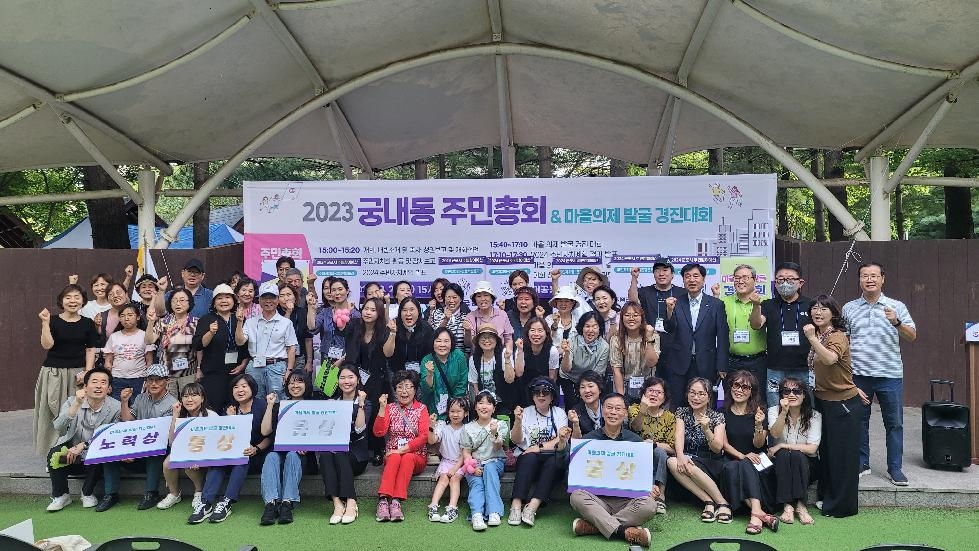 군포시 궁내동 주민자치회, 2023년 주민총회 개최