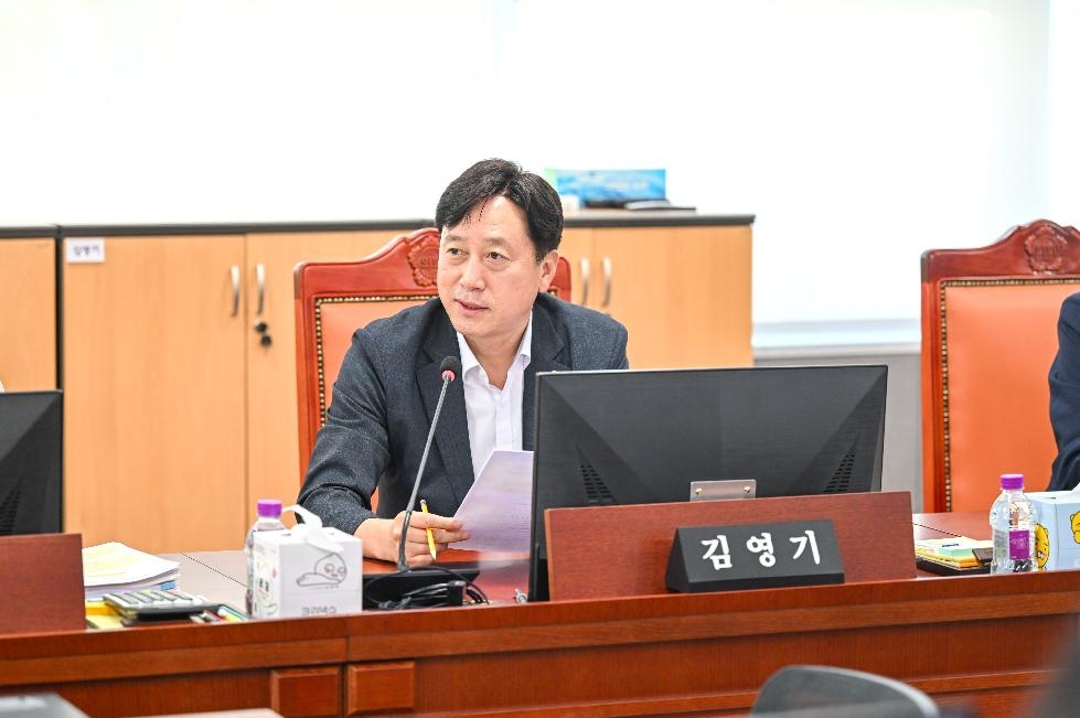 경기도의회 김영기 의원, 여성가족재단 인건비 치중 질타