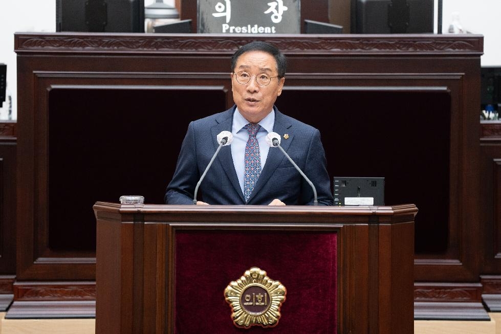 인천시의회 한민수 의원의, 의원 교육연수 지원 조례안 상임위 통과