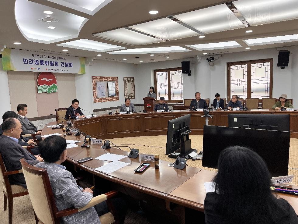 인천 중구, 동 지역사회보장협의체와 민관협력 강화 위한 소통의 장 마련