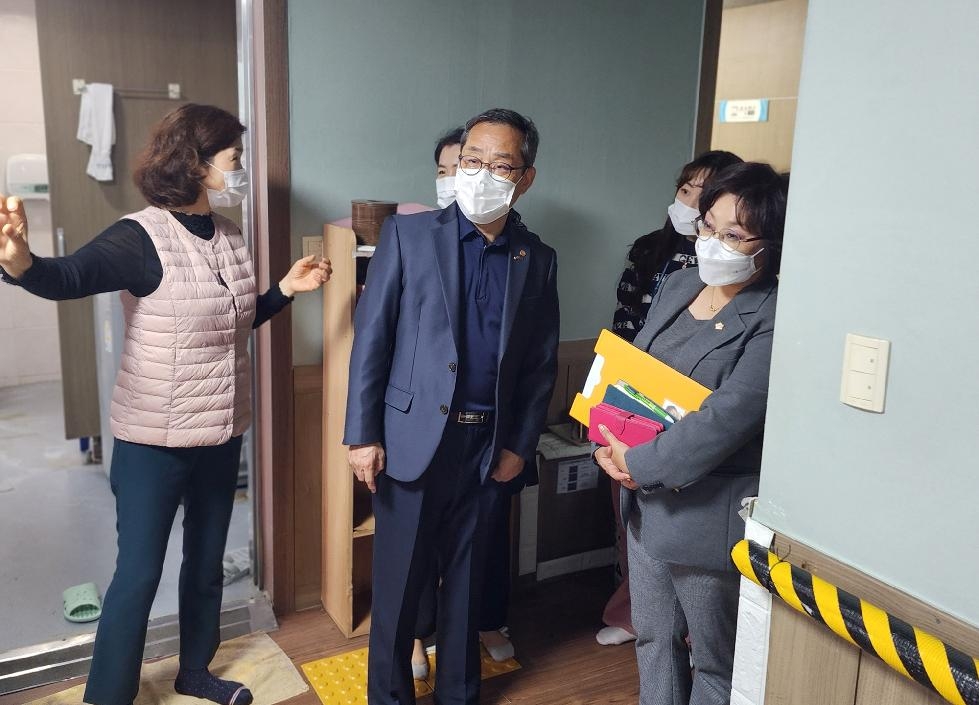 윤석경 시흥시의회 의원, 시흥경찰서와 장애인 시설 합동 방문에 나서