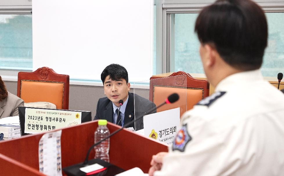 경기도의회 정동혁 의원, 소방안전교부세 특례 폐지 움직임에 道가 목소리 