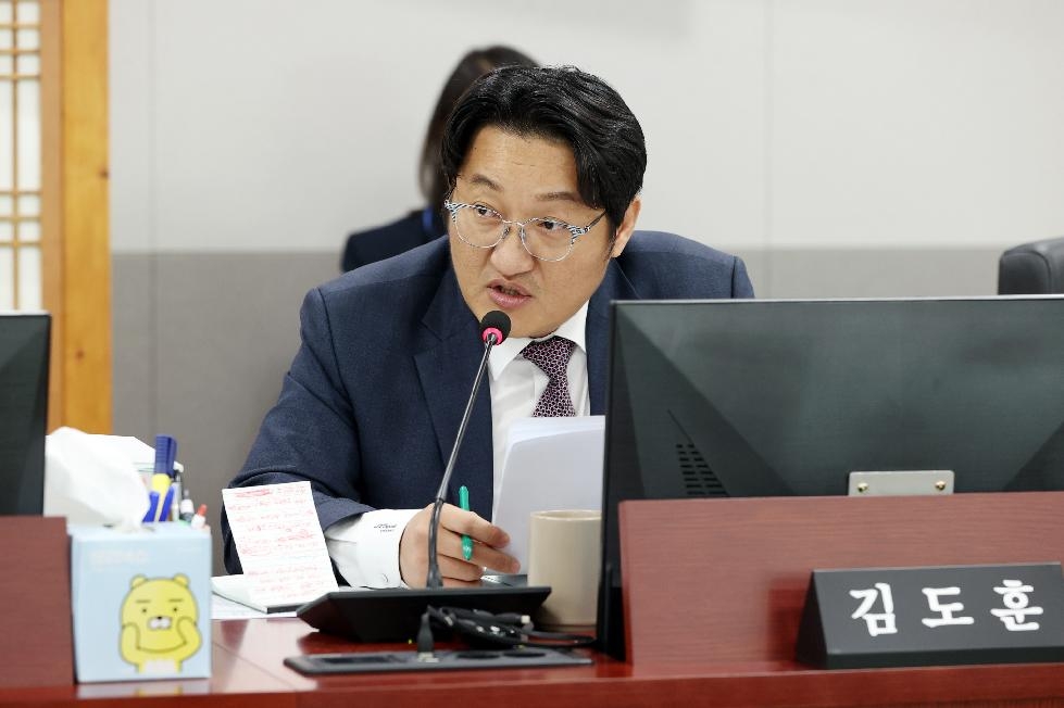 경기도의회 김도훈 의원, 게임 과몰입 청소년들을 위한 내실있는 상담 주문
