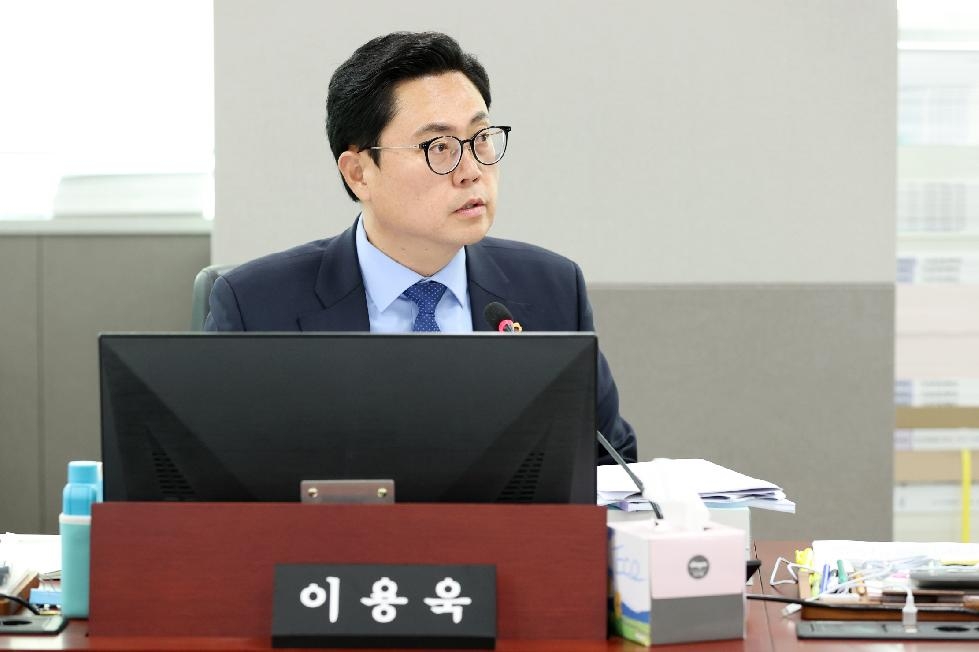 경기도의회 이용욱 의원, 바이오산업 및 광교테크노밸리 관련 사업 중단 요