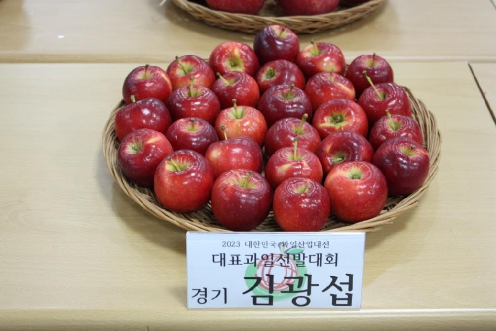 포천 루비에스 사과, 대한민국 최대 과일 박람회 전시