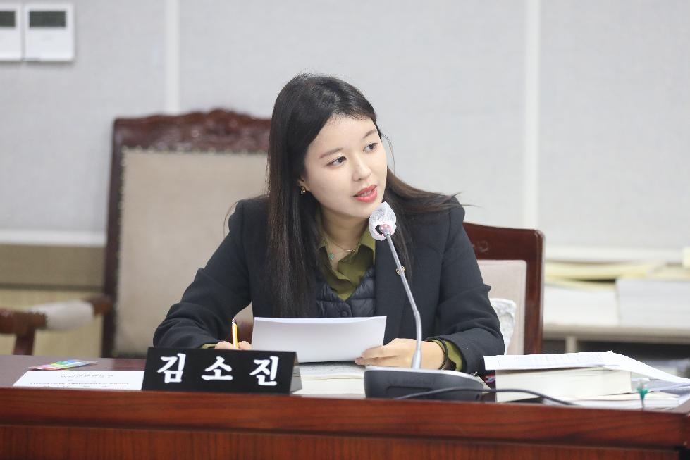 수원시의회 김소진 의원,  “수원시연화장, 교통약자를 위한 셔틀버스 도입