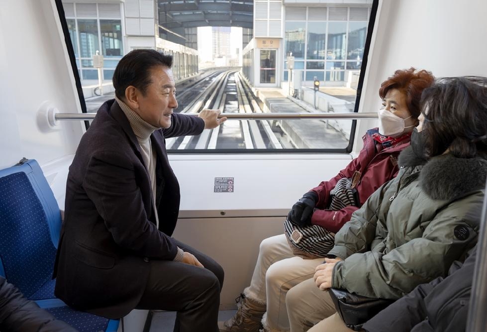김동근 시장, 의정부경전철 운행장애  근본적 해소 위한 현장점검 실시