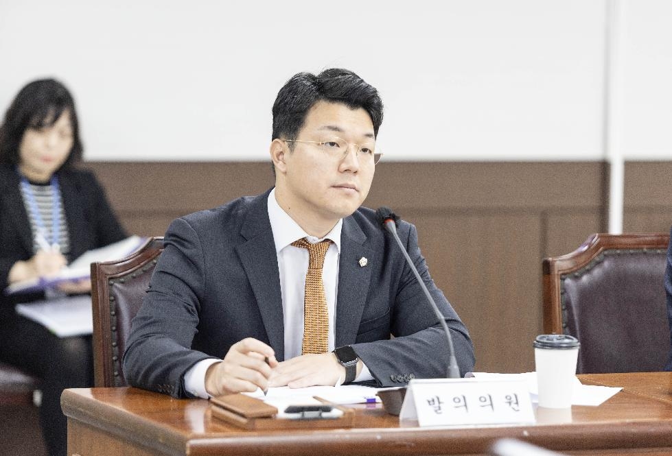 안산시의회 최진호 의원 대표 발의  ‘의회 지방공무원 복무 조례 개정안’