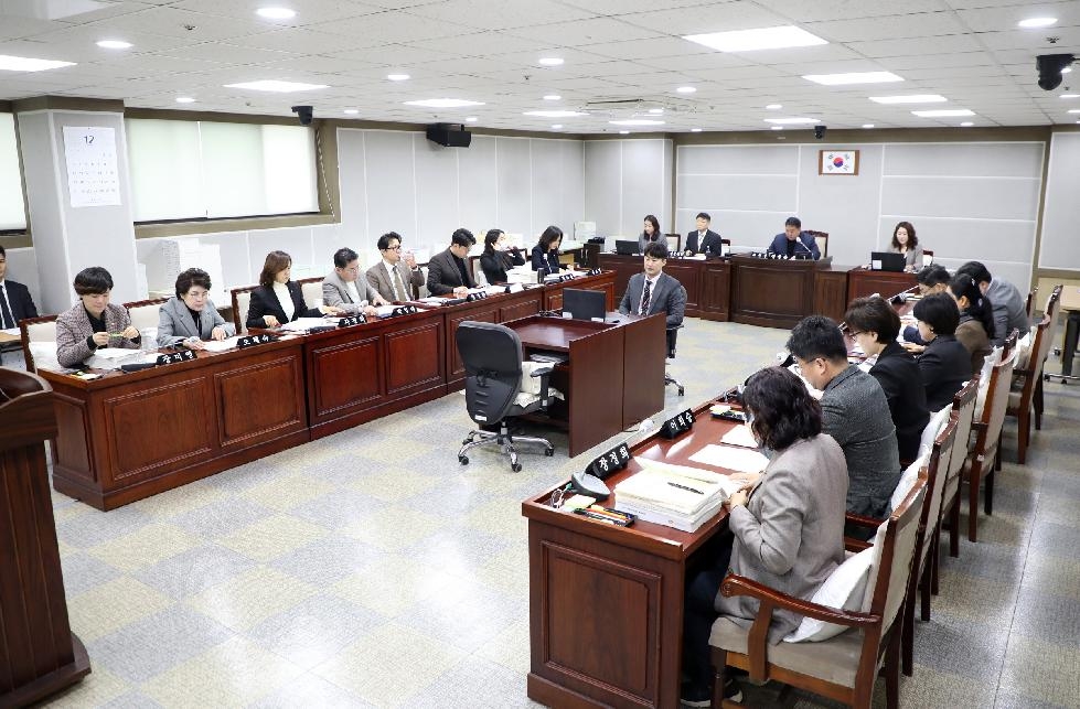 수원시의회 예산결산특별위원회, 2024년도 예산안 등 심사개시
