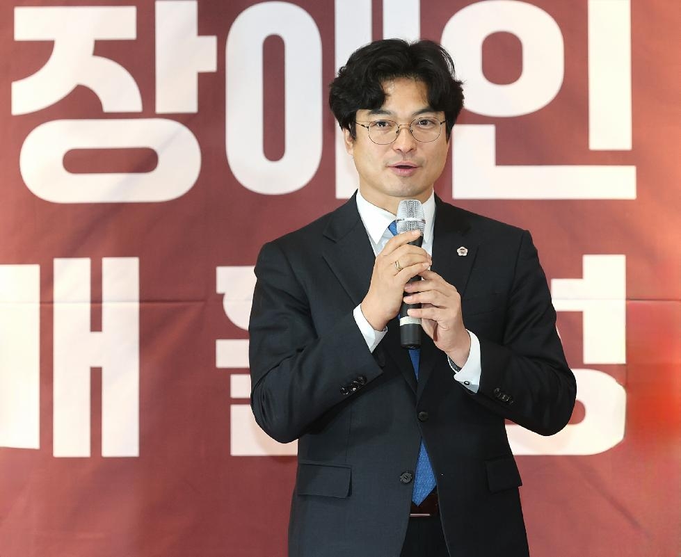 경기도의회 박상현 의원, 장애인표준사업장 생산품 우선구매 활성화를 위한 박람회 참여