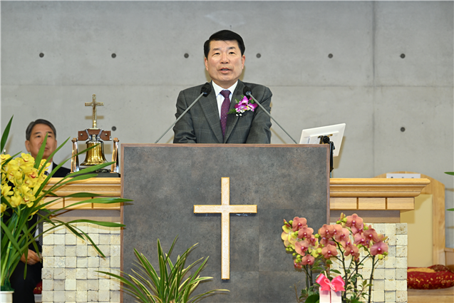 백경현 구리시장,  구리시기독교연합회 회장 이취임식 참석