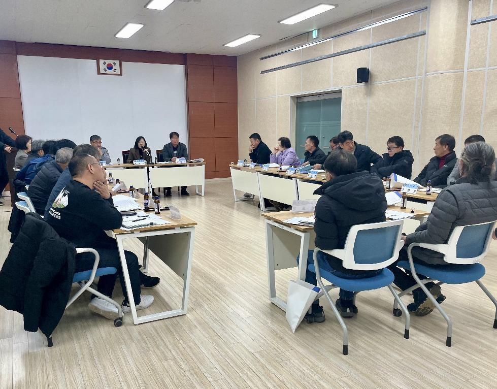 강화군  교동면, 2월 이장회의 개최
