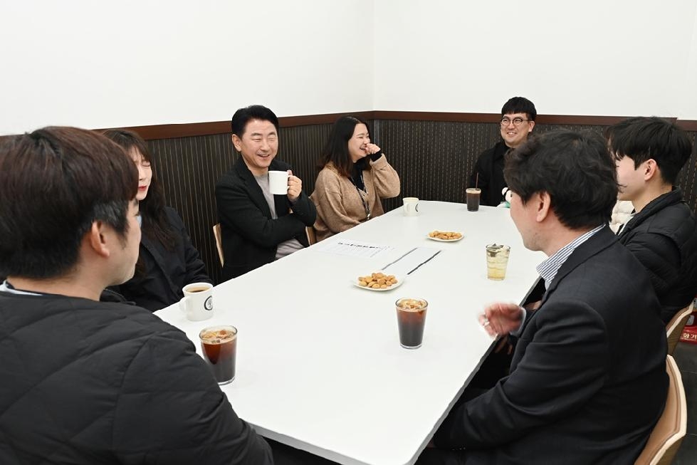 의정부시 김동근 의정부시장, 직원들과 열린 대화의 시간 가져