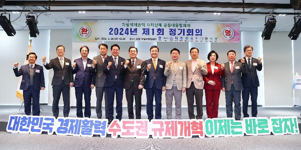 ‘과밀억제권역 자치단체 공동대응협의회’제1회 정기회의 개최