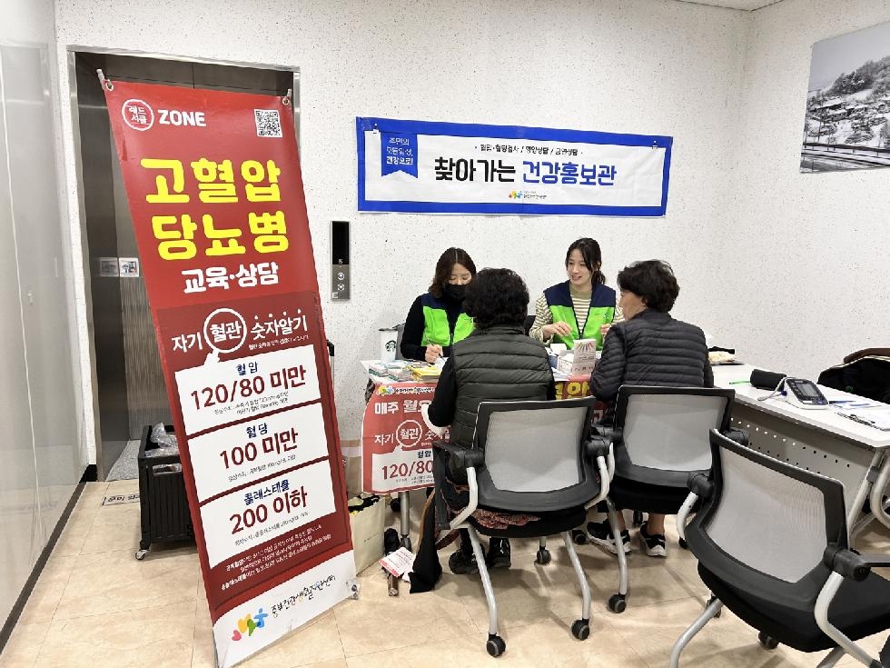 시흥시 중부건강생활지원센터, ‘찾아가는 자기 혈관 숫자 알기’ 운영