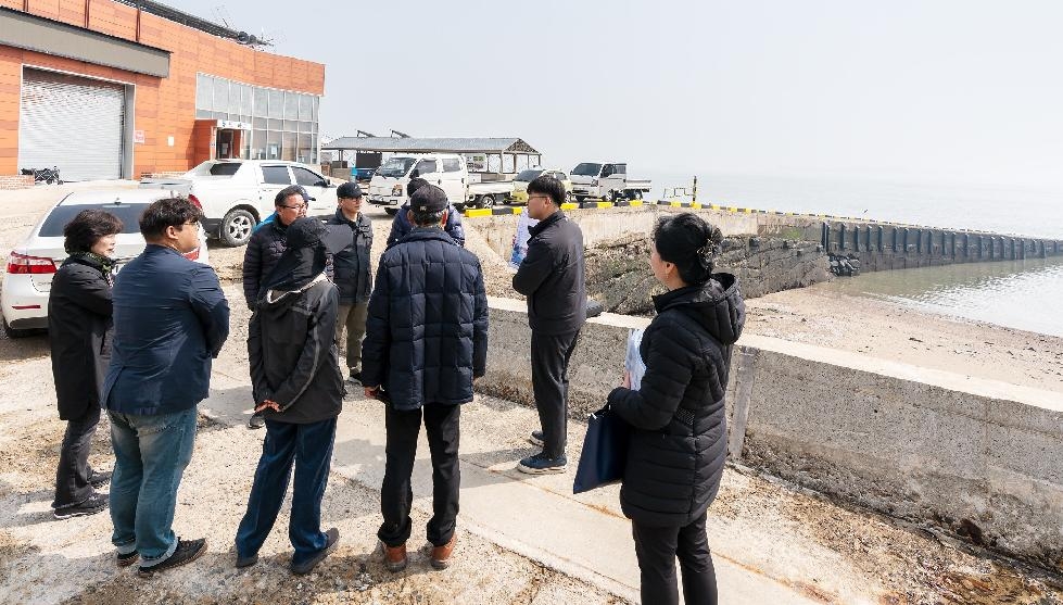 안산시-한국농어촌공사, 어촌신활력증진사업 합동 현장 방문