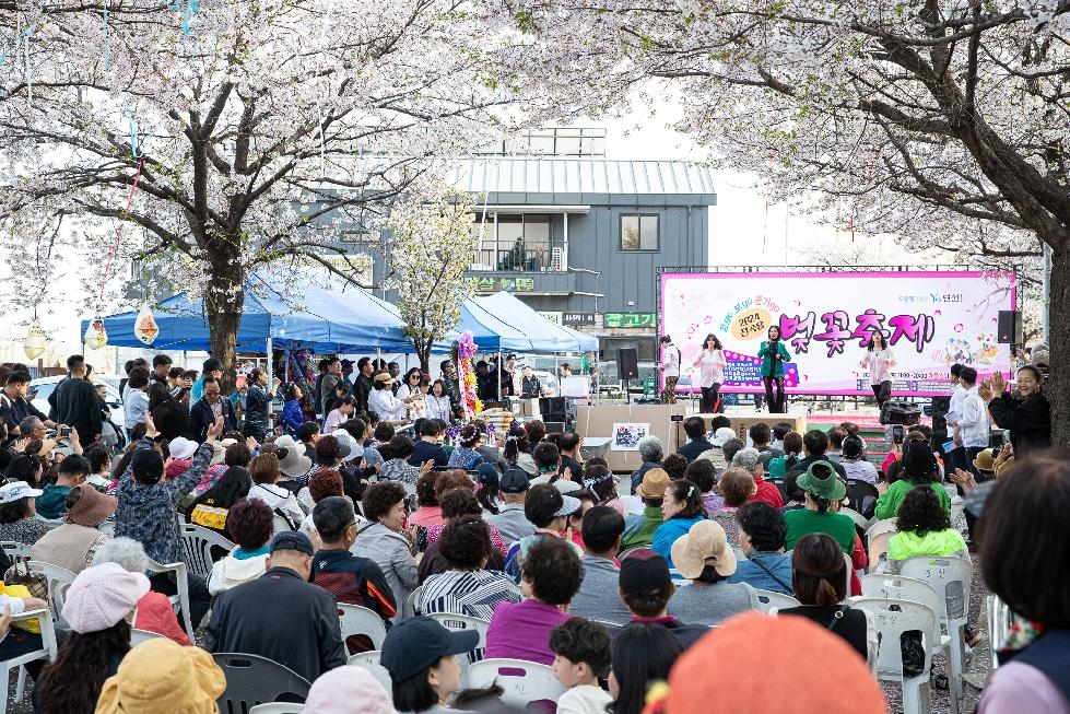 연천군  전곡읍 벚꽃축제 성료