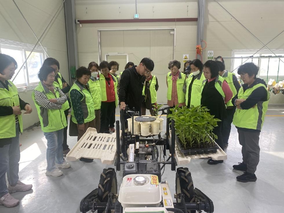 안성시 농업기술센터, 여성농업인 대상 농기계 실습교육 추진