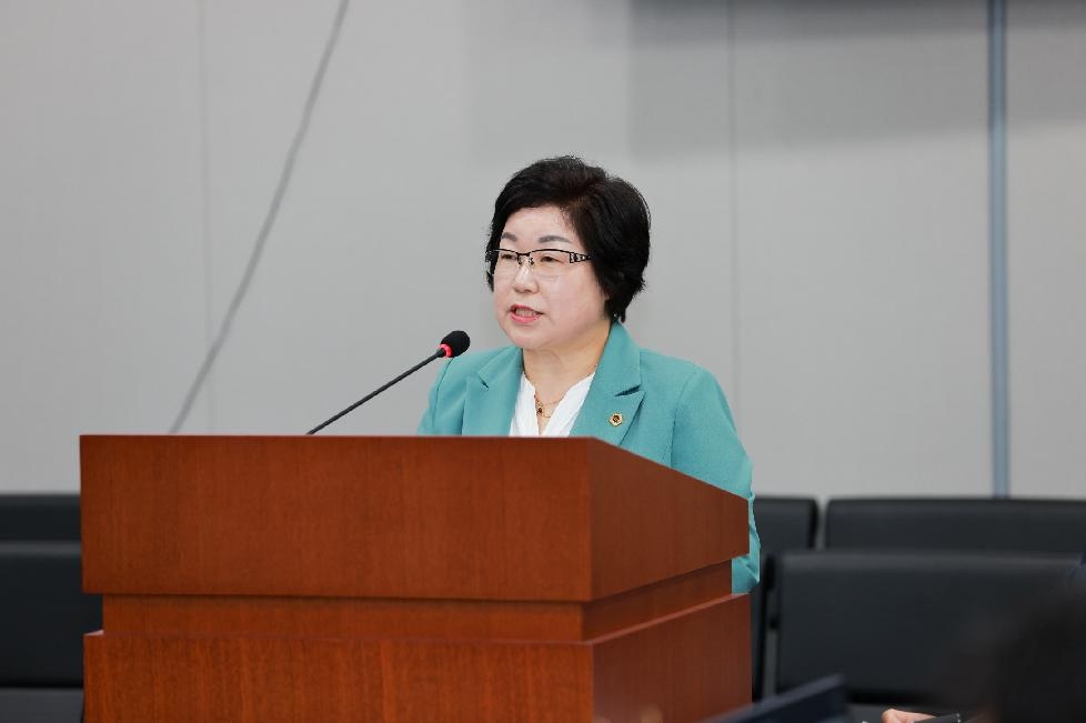 경기도의회 김옥순 의원, 전국 최초 안전한 학교급식실 환경 조성 조례안 