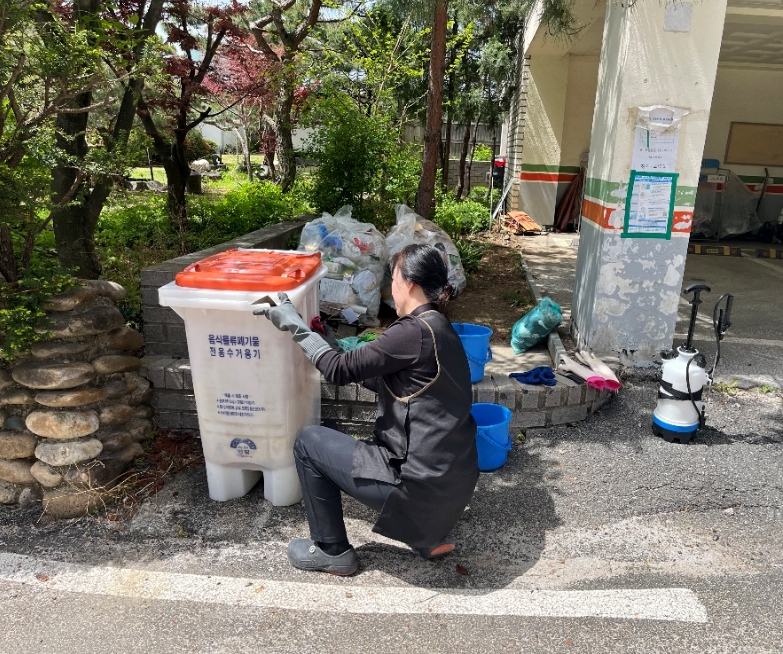 양평군  공동주택 음식물쓰레기 수거 용기 세척·소독 시범 사업 실시