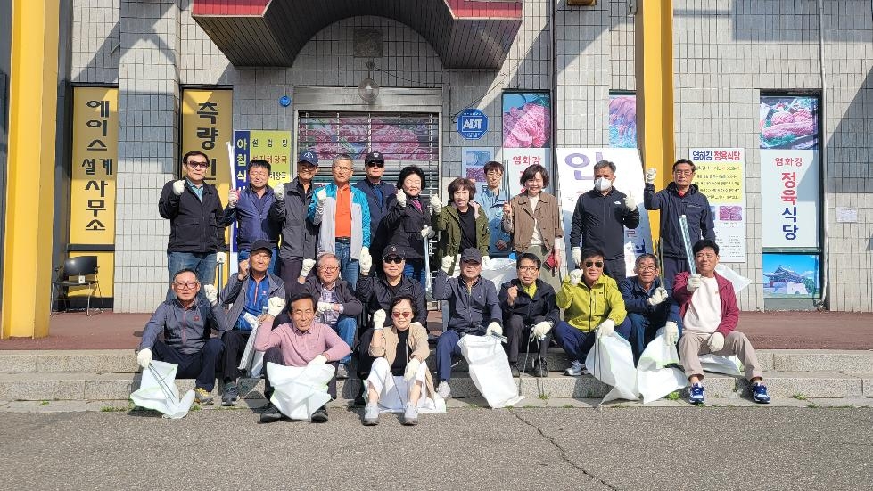 강화군 강화읍 이장단, 해안가 쓰레기 집중 수거