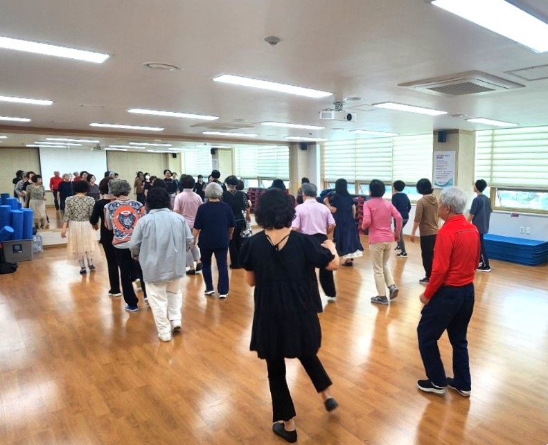 남양주시 별내건강생활지원센터, 65세 이상 위한 건강개선 댄스교실 운영