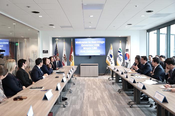 ‘경기도-시흥시-샌디에이고’,  다양한 분야에서 국제교류 협력 강화 논의