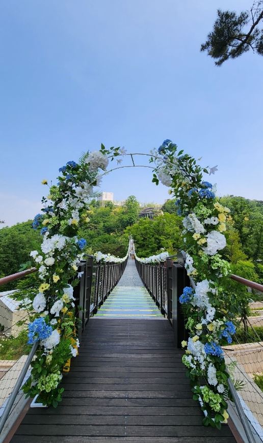 김포시 애기봉평화생태공원, 이번에는 접경지 최초 ‘꽃길’에 큰 호응
