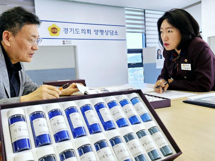경기도의회 이혜원 의원, 전통기법 활용 ‘문화유산’ 보존.관리 위한 정담
